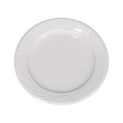 Πιάτο ρηχό πορσελάνης της σειράς Nefeli διαμέτρου 16,5cm