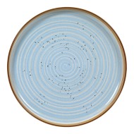 Πιάτο ρηχό πορσελάνης Spira Blue διαμέτρου 20cm