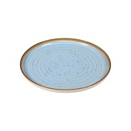 Πιάτο ρηχό πορσελάνης Spira Blue διαμέτρου 32cm