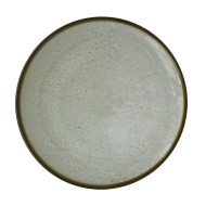 Πιάτο στρογγυλό πορσελάνης διαμέτρου 26cm της σειράς Aris Monaco