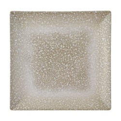 Πιάτο τετράγωνο πορσελάνης διαστάσεων 18x18cm Fouska