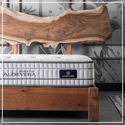 Στρώμα μονό Aloe Vera Double Face διαστάσεων 110x190x30cm με ανεξάρτητα ελατήρια Στρώμα μονό Aloe Vera Double Face διαστάσεων 110x190x30cm με ανεξάρτητα ελατήρια