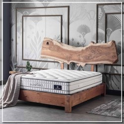 Στρώμα διπλό Aloe Vera Double Face διαστάσεων 140x200x30cm με ανεξάρτητα ελατήρια