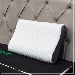 Μαξιλάρι Ύπνου Αυχενικό διαστάσεων 40x60x10cm εργονομικό με Memory Foam