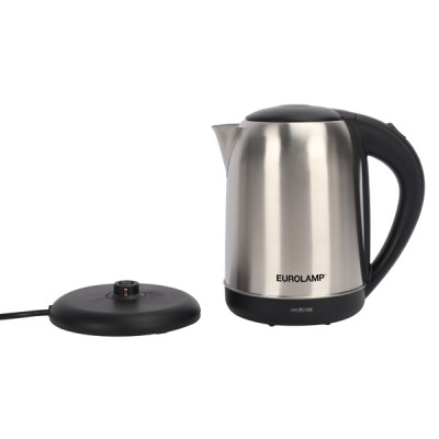 Ηλεκτρικός βραστήρας INOX με χωρητικότητα 1,7L 1850-2200W 220-240V με περιστρεφόμενη βάση 360° Ηλεκτρικός βραστήρας INOX με χωρητικότητα 1,7L 1850-2200W 220-240V με περιστρεφόμενη βάση 360°