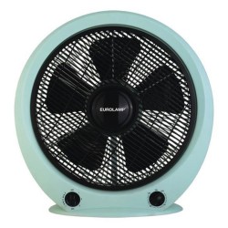 Ανεμιστήρας δαπέδου box fan Φ40 35W με 3 ταχύτητες & χρονοδιακόπτη 120' σε πράσινο χρώμα