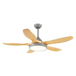 Ανεμιστήρας οροφής Φ137cm 35W σε γκρι και ξύλο με LED 32W DIMMABLE φωτισμό & τηλεχειριστήριο με 6 ταχύτητες Ανεμιστήρας οροφής Φ137cm 35W σε γκρι και ξύλο με LED 32W DIMMABLE φωτισμό & τηλεχειριστήριο με 6 ταχύτητες