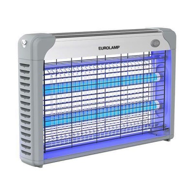 Ηλεκτρικό εντομοκτόνο UV TUBE 20W 220-240V 50Hz κάλυψη χώρου έως 30m² σε ασημί χρώμα Ηλεκτρικό εντομοκτόνο UV TUBE 20W 220-240V 50Hz κάλυψη χώρου έως 30m² σε ασημί χρώμα
