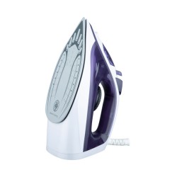 Σίδερο ατμού 2200W με αντικολλητική πλάκα προστασία κατά των αλάτων και λυχνία ένδειξης λειτουργίας