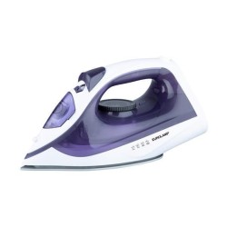 Σίδερο ατμού 2200W με αντικολλητική πλάκα προστασία κατά των αλάτων και λυχνία ένδειξης λειτουργίας