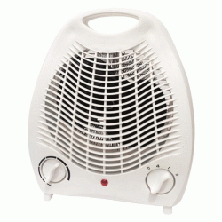 Αερόθερμο δωματίου 2000w επιτραπέζιο λευκό χρώμα για κάλυψη χώρου έως 20m²