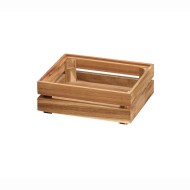 Crate 2πλο πλαίσιο ξύλο ακακίας GN 1/2 Π32,5xΜ26,5x12Υcm για αρτοποιήματα Crate 2πλο πλαίσιο ξύλο ακακίας GN 1/2 Π32,5xΜ26,5x12Υcm για αρτοποιήματα