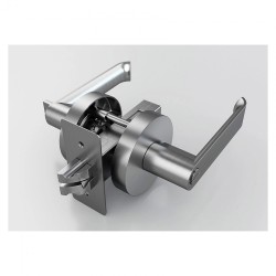 ORBITA B-308 κλειδαριά μπάνιου (privacy) σατινέ νίκελ inox 304 για πόρτες 40-45 mm