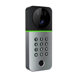 LILIWISE AC01B-CF έξυπνη κλειδαριά με TTLock, WiFi/Bluetooth, αναγνώριση προσώπου, δαχτυλικό αποτύπωμα, PIN, RFID & μηχανικό κλειδί