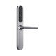 LILIWISE S35A-S ασημί ultra slim κλειδαριά πόρτας Bluetooth με πληκτρολόγιο, κάρτα M1 και TTLock app