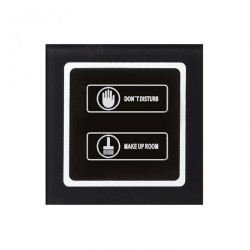 STARPRO SP-B300 εσωτερική μονάδα ενδείξεων δωματίου αφής με φωτιζόμενο φόντο 220V (do not disturb / clean up room) 86x86mm STARPRO SP-B300 εσωτερική μονάδα ενδείξεων δωματίου αφής με φωτιζόμενο φόντο 220V (do not disturb / clean up room) 86x86mm