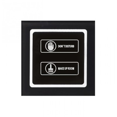 STARPRO SP-B300 εσωτερική μονάδα ενδείξεων δωματίου αφής με φωτιζόμενο φόντο 220V (do not disturb / clean up room) 86x86mm STARPRO SP-B300 εσωτερική μονάδα ενδείξεων δωματίου αφής με φωτιζόμενο φόντο 220V (do not disturb / clean up room) 86x86mm
