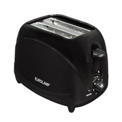 Φρυγανιέρα 2 θέσεων 700W μαύρη 220-240V με αποσπώμενος δίσκο για ψίχουλα και 7 επιπεδα ροδίσματος