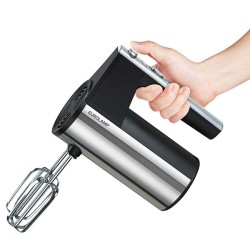 Μίξερ χειρός 400W από ανοξείδωτο ατσάλι με 5 ταχύτητες και λειτουργία Turbo