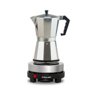 Εστία εμαγιέ μονή με ισχύ 500W από ανοξείδωτο ατσάλι &  πλαστικό με διάμετρο Φ9.5cm διαθέτει 5 ταχύτητες ψησίματος