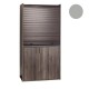 Πολυκουζίνα mini kitchen 105cm απόχρωση γκρι για ξενώνες, γραφεία & φοιτητικά studio