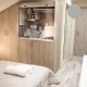 Πολυκουζίνα mini kitchen 105cm απόχρωση γκρι για ξενώνες, γραφεία & φοιτητικά studio
