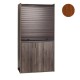 Πολυκουζίνα mini kitchen 105cm απόχρωση κερασιάς για ξενώνες, γραφεία & φοιτητικά studio