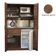 Πολυκουζίνα mini kitchen 125cm απόχρωση ξύλου καρυδιάς με αριστερή γούρνα και μεγάλες πόρτες για φοιτιτικά studios, γραφεία &καταλύματα Πολυκουζίνα mini kitchen 125cm απόχρωση ξύλου καρυδιάς με αριστερή γούρνα και μεγάλες πόρτες για φοιτιτικά studios, γραφεία &καταλύματα
