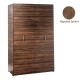 Πολυκουζίνα mini kitchen 125cm απόχρωση ξύλου καρυδιάς με αριστερή γούρνα και μεγάλες πόρτες για φοιτιτικά studios, γραφεία &καταλύματα Πολυκουζίνα mini kitchen 125cm απόχρωση ξύλου καρυδιάς με αριστερή γούρνα και μεγάλες πόρτες για φοιτιτικά studios, γραφεία &καταλύματα