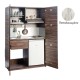 Πολυκουζίνα mini kitchen 125cm απόχρωση πεπαλαιωμένου ξύλου με αριστερή γούρνα και μεγάλες πόρτες για φοιτιτικά studios, γραφεία &καταλύματα Πολυκουζίνα mini kitchen 125cm απόχρωση πεπαλαιωμένου ξύλου με αριστερή γούρνα και μεγάλες πόρτες για φοιτιτικά studios, γραφεία &καταλύματα