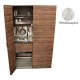 Πολυκουζίνα mini kitchen 125cm απόχρωση πεπαλαιωμένου ξύλου με αριστερή γούρνα και μεγάλες πόρτες για φοιτιτικά studios, γραφεία &καταλύματα Πολυκουζίνα mini kitchen 125cm απόχρωση πεπαλαιωμένου ξύλου με αριστερή γούρνα και μεγάλες πόρτες για φοιτιτικά studios, γραφεία &καταλύματα
