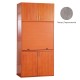 Πολυκουζίνα mini kitchen 125cm με πατάρι & αριστερή γούρνα απόχρωση πατητή τσιμεντοκονία για ξενώνες, γραφεία & φοιτητικά studio Πολυκουζίνα mini kitchen 125cm με πατάρι & αριστερή γούρνα απόχρωση πατητή τσιμεντοκονία για ξενώνες, γραφεία & φοιτητικά studio