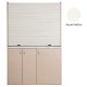 Πολυκουζίνα mini kitchen 140cm απόχρωση λευκή με δεξιά γούρνα για ξενώνες, γραφεία & φοιτητικά studio