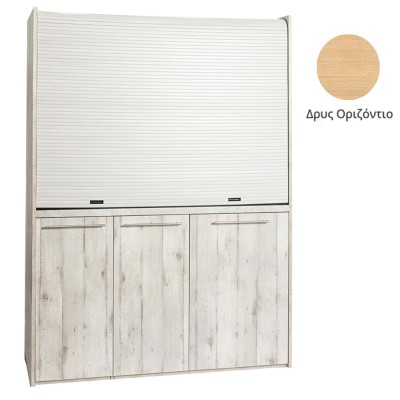 Πολυκουζίνα mini kitchen 160cm απόχρωση δρυς για ξενώνες, γραφεία & φοιτητικά studio Πολυκουζίνα mini kitchen 160cm απόχρωση δρυς για ξενώνες, γραφεία & φοιτητικά studio