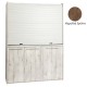 Πολυκουζίνα mini kitchen 160cm απόχρωση καρυδιάς για ξενώνες, γραφεία & φοιτητικά studio Πολυκουζίνα mini kitchen 160cm απόχρωση καρυδιάς για ξενώνες, γραφεία & φοιτητικά studio