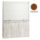 Πολυκουζίνα mini kitchen 160cm απόχρωση κερασιάς για ξενώνες, γραφεία & φοιτητικά studio Πολυκουζίνα mini kitchen 160cm απόχρωση κερασιάς για ξενώνες, γραφεία & φοιτητικά studio