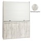Πολυκουζίνα mini kitchen 160cm απόχρωση πεπαλαιωμένου για ξενώνες, γραφεία & φοιτητικά studio Πολυκουζίνα mini kitchen 160cm απόχρωση πεπαλαιωμένου για ξενώνες, γραφεία & φοιτητικά studio
