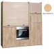 Πολυκουζίνα mini kitchen 190cm με μεγάλο ψυγείο & μεγάλο φούρνο απόχρωση δρυς για γραφεία, studios & καταλύματα airbnb Πολυκουζίνα mini kitchen 190cm με μεγάλο ψυγείο & μεγάλο φούρνο απόχρωση δρυς για γραφεία, studios & καταλύματα airbnb