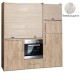 Πολυκουζίνα mini kitchen 190cm με μεγάλο ψυγείο & μεγάλο φούρνο απόχρωση πεπαλαιωμένου για γραφεία, studios & καταλύματα airbnb Πολυκουζίνα mini kitchen 190cm με μεγάλο ψυγείο & μεγάλο φούρνο απόχρωση πεπαλαιωμένου για γραφεία, studios & καταλύματα airbnb