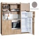 Πολυκουζίνα mini kitchen 190cm με μεγάλο ψυγείο & μεγάλο φούρνο απόχρωση πατητή τσιμεντοκονία για γραφεία, studios & καταλύματα airbnb Πολυκουζίνα mini kitchen 190cm με μεγάλο ψυγείο & μεγάλο φούρνο απόχρωση πατητή τσιμεντοκονία για γραφεία, studios & καταλύματα airbnb