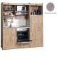 Πολυκουζίνα mini kitchen 190cm με μεγάλο ψυγείο & μεγάλο φούρνο απόχρωση πατητή τσιμεντοκονία για γραφεία, studios & καταλύματα airbnb Πολυκουζίνα mini kitchen 190cm με μεγάλο ψυγείο & μεγάλο φούρνο απόχρωση πατητή τσιμεντοκονία για γραφεία, studios & καταλύματα airbnb