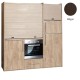 Πολυκουζίνα mini kitchen 190cm με μεγάλο ψυγείο & μεγάλο φούρνο απόχρωση βέγγε για γραφεία, studios & καταλύματα airbnb Πολυκουζίνα mini kitchen 190cm με μεγάλο ψυγείο & μεγάλο φούρνο απόχρωση βέγγε για γραφεία, studios & καταλύματα airbnb