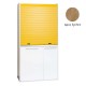 Πολυκουζίνα mini kitchen 105cm OFFICE απόχρωση δρυς sychro με ψυγείο χωρίς φούρνο για ξενώνες, γραφεία & φοιτητικά studio