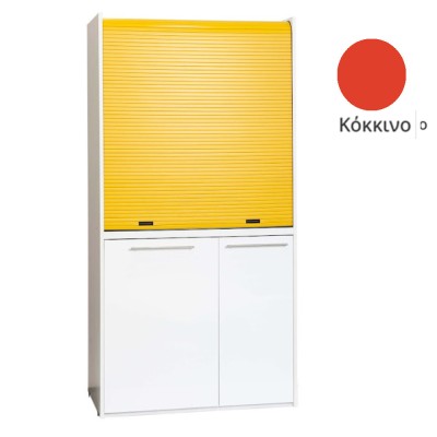 Πολυκουζίνα mini kitchen 105cm OFFICE απόχρωση κόκκινη με ψυγείο χωρίς φούρνο για ξενώνες, γραφεία & φοιτητικά studio Πολυκουζίνα mini kitchen 105cm OFFICE απόχρωση κόκκινη με ψυγείο χωρίς φούρνο για ξενώνες, γραφεία & φοιτητικά studio