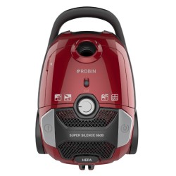 Ηλεκτρική σκούπα Robin RB-1801 RED 700W κόκκινη με χωρητικότητα σακούλας 3lt Ηλεκτρική σκούπα Robin RB-1801 RED 700W κόκκινη με χωρητικότητα σακούλας 3lt