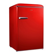 Ψυγείο μονόπορτο Robin RB-180RED σειρά retro κόκκινο 110lt Υ90cm x Π55,2cm x Β57cm