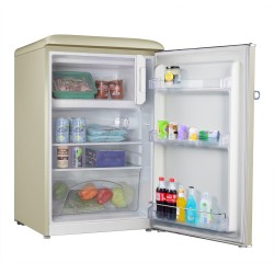 Ψυγείο μονόπορτο Robin RB-180CREME σειρά retro κρεμ 110lt Υ90cm x Π55,2cm x Β57cm
