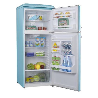 Ψυγείο δίπορτο Robin RB-280BLUE σειρά retro μπλε 280lt Υ157cm x Π60,3cm x Β70cm FULL NO FROST Ψυγείο δίπορτο Robin RB-280BLUE σειρά retro μπλε 280lt Υ157cm x Π60,3cm x Β70cm FULL NO FROST