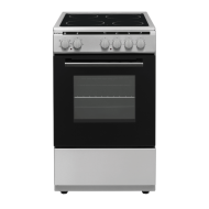 Ηλεκτρική κουζίνα Robin BN-56 INOX με 4 κεραμικές εστίες φούρνος 55lt Π50xΒ60xΥ85cm