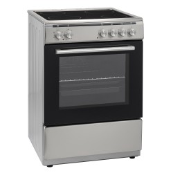 Ηλεκτρική κουζίνα Robin BN-653 INOX με 4 κεραμικές εστίες πλάτος 60cm